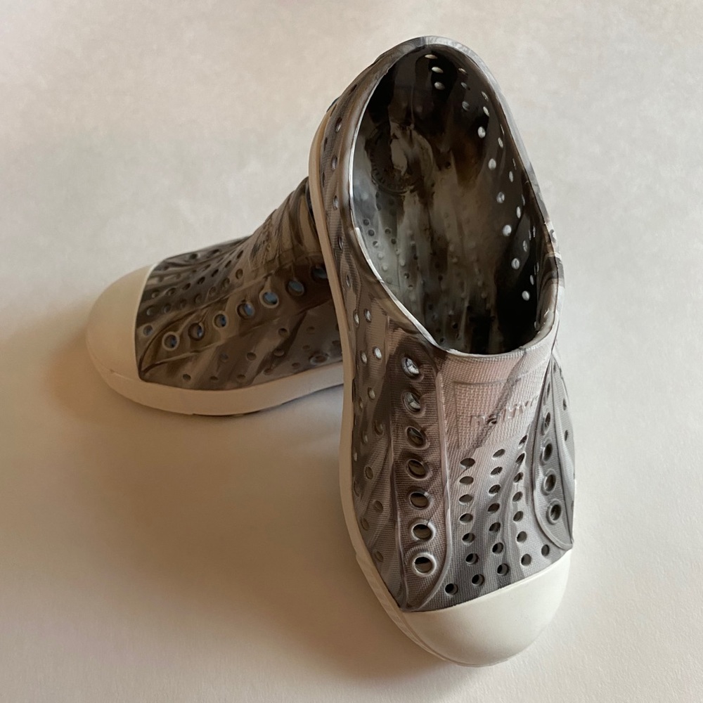 Kids Jefferson - Marbled Perforated Slip-On
